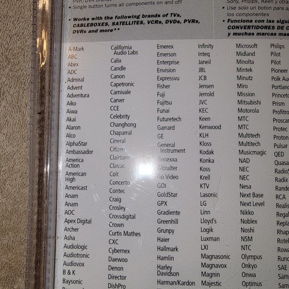 Universal Remote One For All 6-Device PVR/DVR URC-6131n Easy To Use - Picture 8 of 11